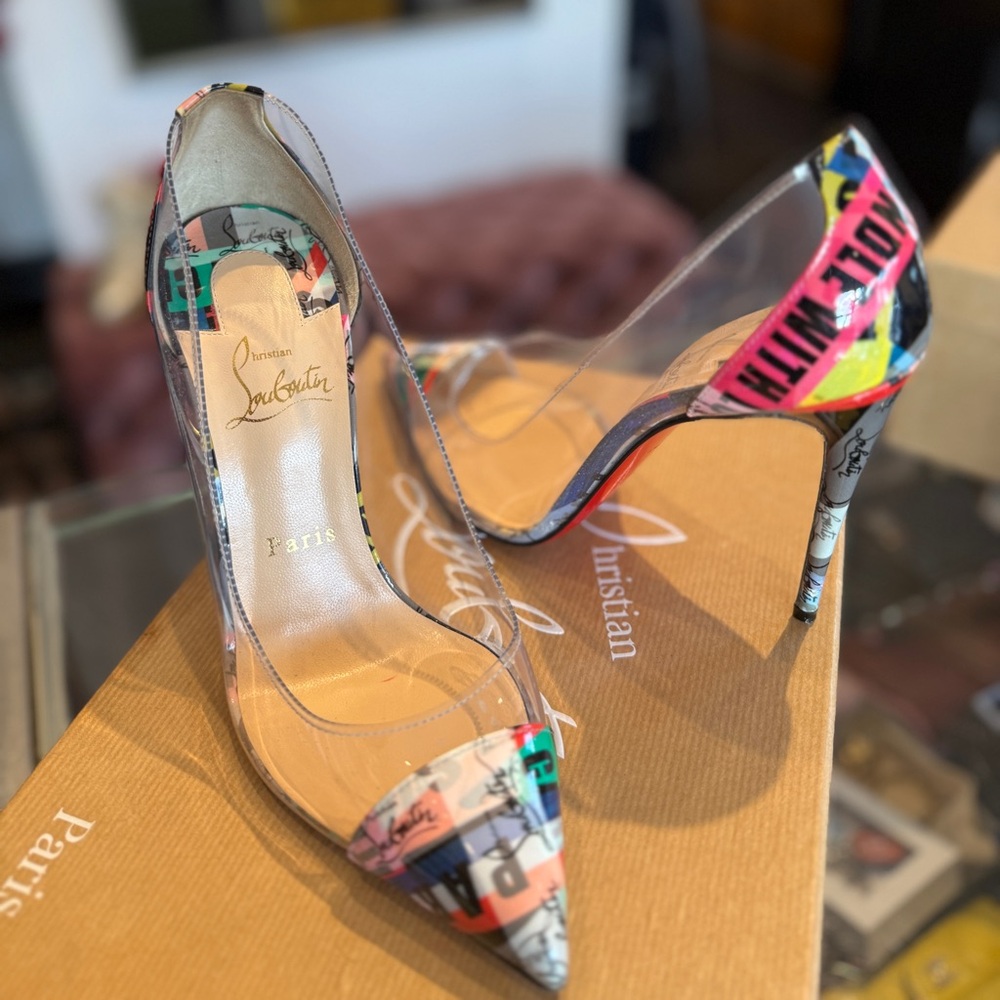 Louboutin So Trash Heels size 38
